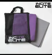 Incite Elite Microfiber towel 2 Pack Plus 2 Sets Of Antifog Goggles New In Pack