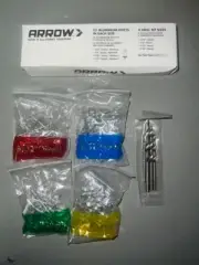 Arrow RTK189K 100 Piece Aluminum Rivet & 4 Piece Drill Bit Set