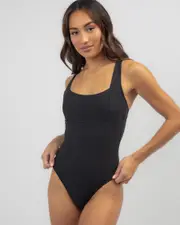 [Rip Curl] Rip Curl Women's Premium Surf Dd One Piece Bathing Suit in Black Size Small S Black