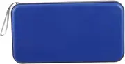 Package Holder Turntable Vinyl Storage Unit Game Record Storage Boxes Racks Clear Car Shelf Storage Units Cable Cases Case Disc Blank Wallet Blue Plastic