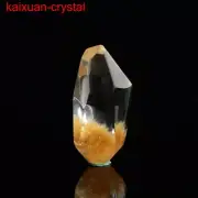 17Ct 100% Natural Rutile Flowers & Phantom Quartz Crystal Pendant Polished --140