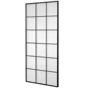 Astin Sinclair 1800 x 80 x 25mm Black XL Mirror Grid
