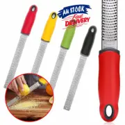 Stainless Steel Handheld Nutmeg Zester Cheese Grater Citrus Grinder Tools #T
