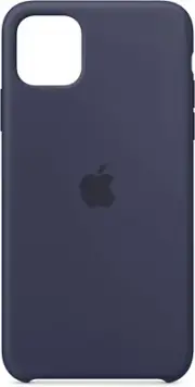 Apple iPhone 11 Pro Max Silicone Phone Case Midnight Blue