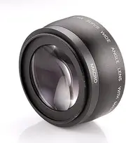 FOTGA 43 mm 0.45x Wide Angle + Macro Conversion Lens for All Cameras and Camcorders with 43 mm Large Lens Filter Thread