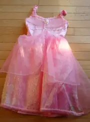 NWOT GIRLS FANTASY PLAY * BARBIE * PINK PRINCESS BALLERINA GOWN COSTUME ~ 4 - 6X