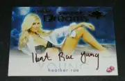 2017 Benchwarmer HEATHER RAE YOUNG Dreamgirls SWEET DREAMS Black Auto PLAYBOY