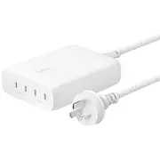 Belkin 4-Port USB-C Desk Charger 200W White