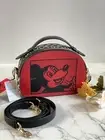 Coach Disney Mickey Mouse X Keith Haring Serena Women's Shoulder Bag - Red...