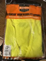 Ergodyne FR Vest #8356FRHL Fire Retardant Safety Vest Size Small/medium