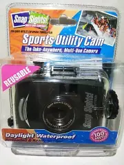 NEW Snap Sights! 35mm Underwater Film Camera 100ft/30m Depth Model SS02