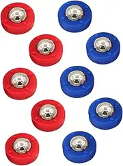 TOBBOMEY Interactive Tabletop Game Set 10pcs Mini Shuffleboard for Boys and Girls for Indoor Play Fun