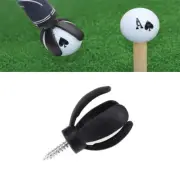 Golf Ball Pick-Up Black Tool Claw Put On Putter Grip Retriever Grabber Accessory