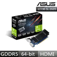 在飛比找momo購物網優惠-【ASUS 華碩】GT730-SL-2GD5-BRK 顯示卡