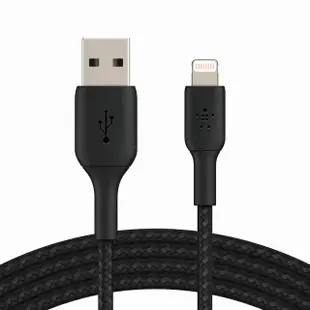 【BELKIN】USB-A to Lightning 1M 原廠傳輸線(2色)