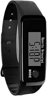 Walking Pedometer Watch, Smart Activity Tracker, Step Counter Rechargeable Battery Waterproof Calorie Distance Monitor Portable Reminder for Women Men Daily Goals