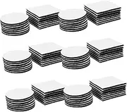 LIGHTAOTAO 40Pcs Strong Adhesive Fasteners Durable Double Sided Stickers for Home Office and DIY Projects