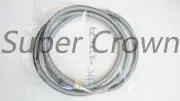 High Pressure Flexible Stainless Mesh Wrap Lube Hose Bijur 5/32" x 53" SSA