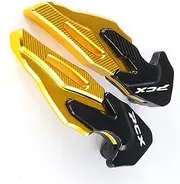 Accessories Rear Foot Rests Passenger Foot Peg Pedal For H&onda PCX125 PCX150 2019 2020 PCX 125 150 Motorcycle Accessories Footrest Footpegs (Color : PCX GOLD)