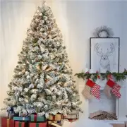 Multi Size Pre-Lit Spruce Artificial Christmas Tree with Incandescent Lights