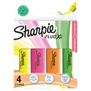 4 Pack Sharpie Fluoro XL Highlighters