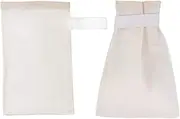 Exfoliating Traditional Hammam Kessa, Quality Bath Mitt Kese for Shower, Spa, Massage and Body Scrubs- Tan, Dead Skin & Impurities Remover (Set of 2)