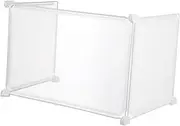 Didiseaon 3pcs Plastic Desk Divider Screen Protective Sneeze Guard for Student Desks Exam Supply Easy to Clean Partition Board for Classroom and Office Use