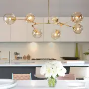 Large Chandelier Lighting Office Ceiling Lights Kitchen Lamp Glass Pendant Light