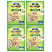 4 x Ezi Lockodour Natural Mineral Zeolite Cat Litter Pellets 2L