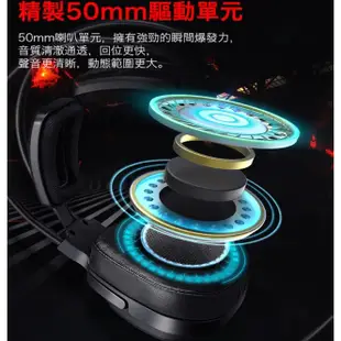 雙飛燕 Bloody 血手幽靈 G575 耳罩式 電競耳機 7.1聲道 50mm 線控 RGB USB 3年保