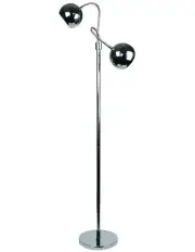 [Oriel Lighting] Bobo Twin Floor Lamp Chrome