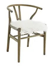 Linon Amelia Wishbone Chair