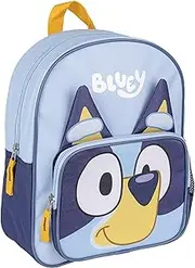 [CERDÁ LIFE'S LITTLE MOMENTS] Unisex Kids Bluey School Backpack Backpack Blue, blue, Estándar