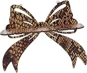 EXAOMBLE Bow Shaped Wooden Wall Shelf Aesthetic Decor for Living Room Bedroom Space-Saving Design Easy Installation Sturdy Construction for Farmhouse Bedroom Decor