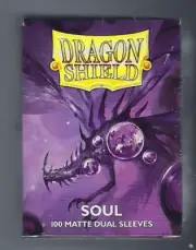 Dragon Shield Matte Soul (100) Shield Sleeves Free Shipping