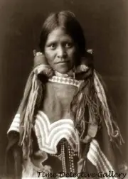 Native American Jicarilla Apache Girl, New Mexico - Historic Photo Print
