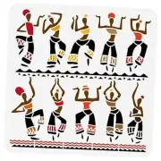 African Women Painting Stencil 11.8x11.8inch Large Women African Women Dance