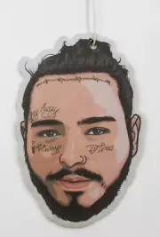 POSTY Post Malone Air Freshener Car Air Fresheners Hip Hop Rap Scent: Cologne