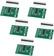 1KG 5KG 10KG 20KG Load Cell Weight Sensor HX711 AD Module Electronic Scale Aluminum Alloy Weighing Pressure Sensor (5pcs HX711 A)