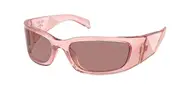 Prada PR A14S 19Q10D Women’s Sunglasses Pink Size 60