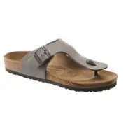 Birkenstock Birko Flor Nubuck RAMSES - Stone BNIB 044051