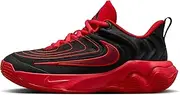 [Nike] Giannis Immortality 4 Big Kids' Basketball Shoes (FZ6734-005, Black/University Red/Team Red)