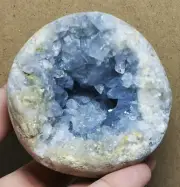 Rare Top Grade Gorgeous Sky Blue Celestite Geode Rough Reiki Crystal