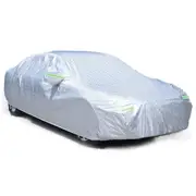 Premium Car Cover Waterproof Sedan Rain UV Resistant 6 Layer Hail Proof Outdoor