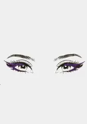 Magical Shimmer Me Happy Eye Decorations