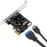 Type-E Expansion Card PCI-E To USB3.0 (19/20 pin) Converter Card