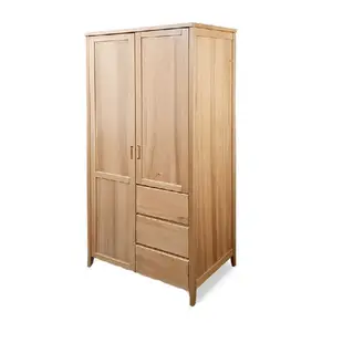 ASSARI-貝里斯全檜木實木4尺衣櫃