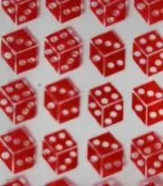 Lucky Dice Strong Zip Lock Resealable Bags 38mm x 38mm (10 Units)