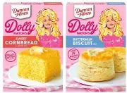 CHOICE Duncan Hines DOLLY PARTON Sweet Cornbread Muffin / Buttermilk Biscuit Mix