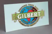 PRE CUT GILBERT WATER SLIDE DECAL for PHONOGRAPH RESTORATION